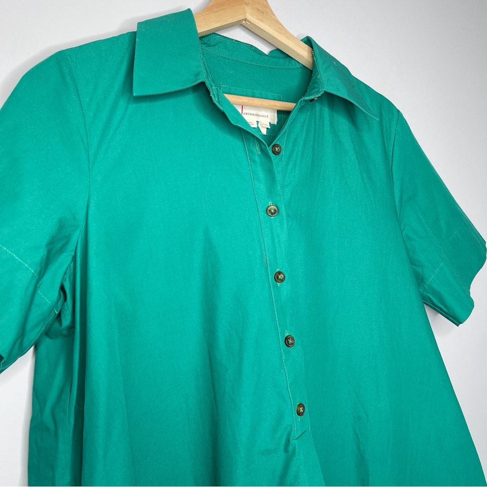 Ladies By Anthropologie size‎ small Green dress - Picture 3 of 5